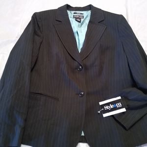 Style & Co Gray Dress jacket size 14